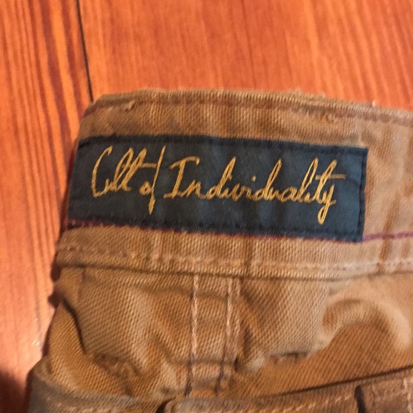 Cult of Individual Mens jeans. 30 x 34. Brown - Picture 2 of 7